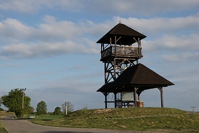 Rozhledna Boika - výhledy do krajina na okolní hory